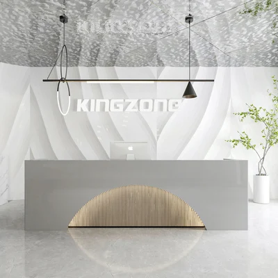 Современная компания, кассовый прилавок, бизнес-отдел, салон красоты, китайская решетка