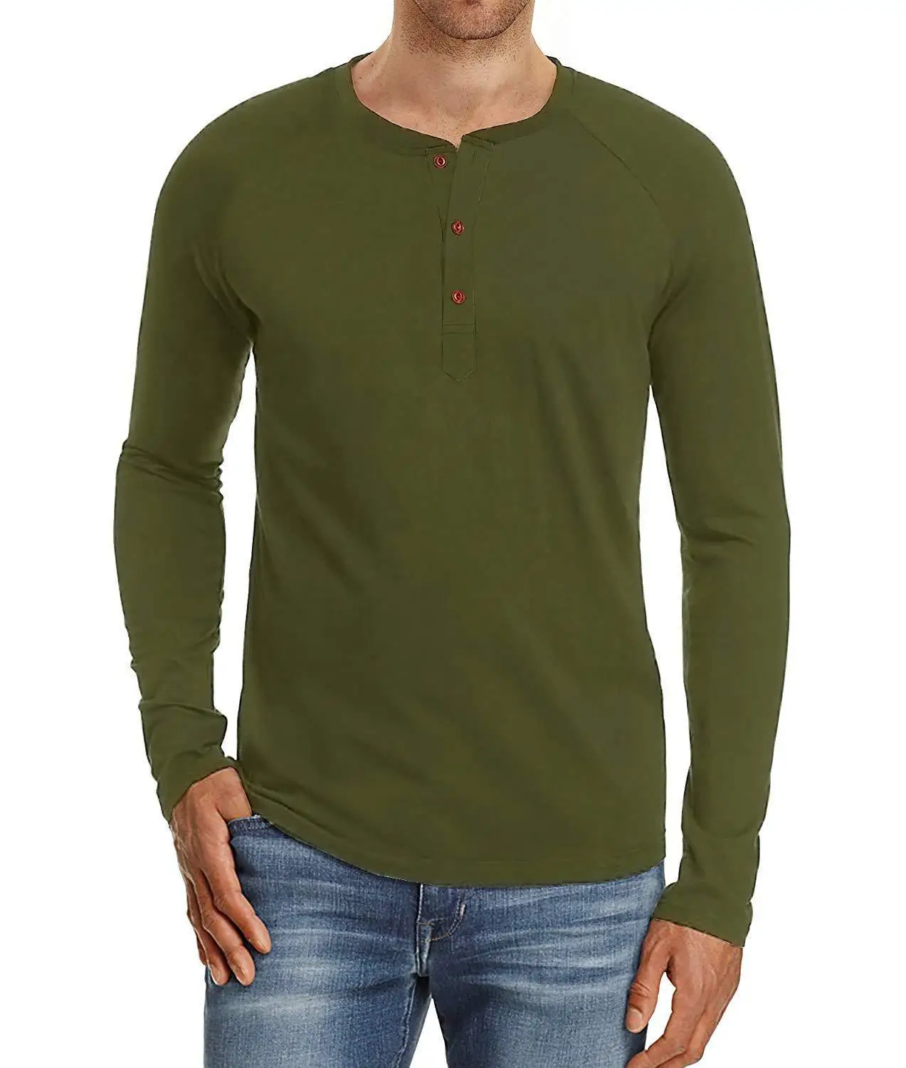 
Hot Sales Breathable Plus Size Printed Plain Long Sleeve T-Shirts For Men 