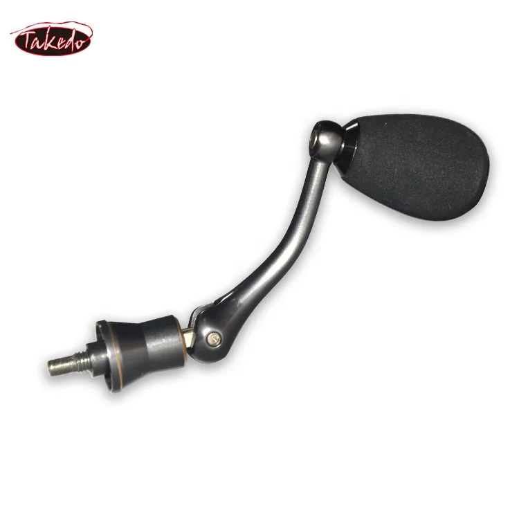 TAKEDO SR04 EVA Handle Knob Metal  Reel Handle Components For Fishing Reel Handle Replacement For Baitcasting Fishing Reel