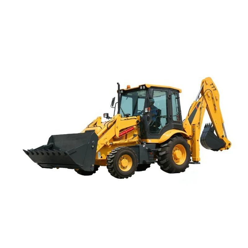 High Quality CLG777A Backhoe Tractor 8 ton 101 HP 75kW Front End Loader with reliable Quality