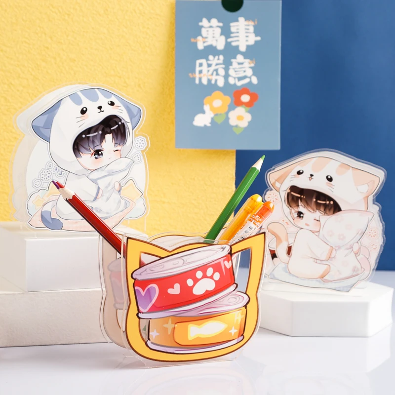 2024 New Product Ideas Creative Custom Acrylic Pen case Kpop Twice