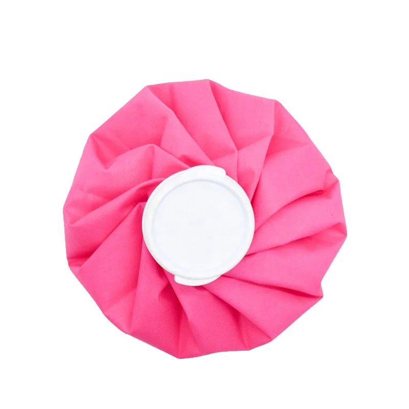 hot selling custom dark blue 9 inch cooler ice bag factory reusable ice cube bags for sports injuries ice pack logo custom