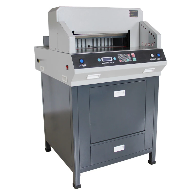 Electric Guillotine Paper Cutter 4808 HD Program-control Paper Cutting Machine