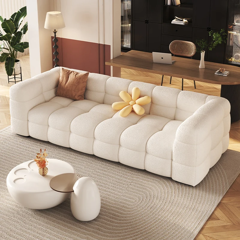 Wholesale modern sectional sofas set furniture manufacturer comfortable white fabric couches sofa