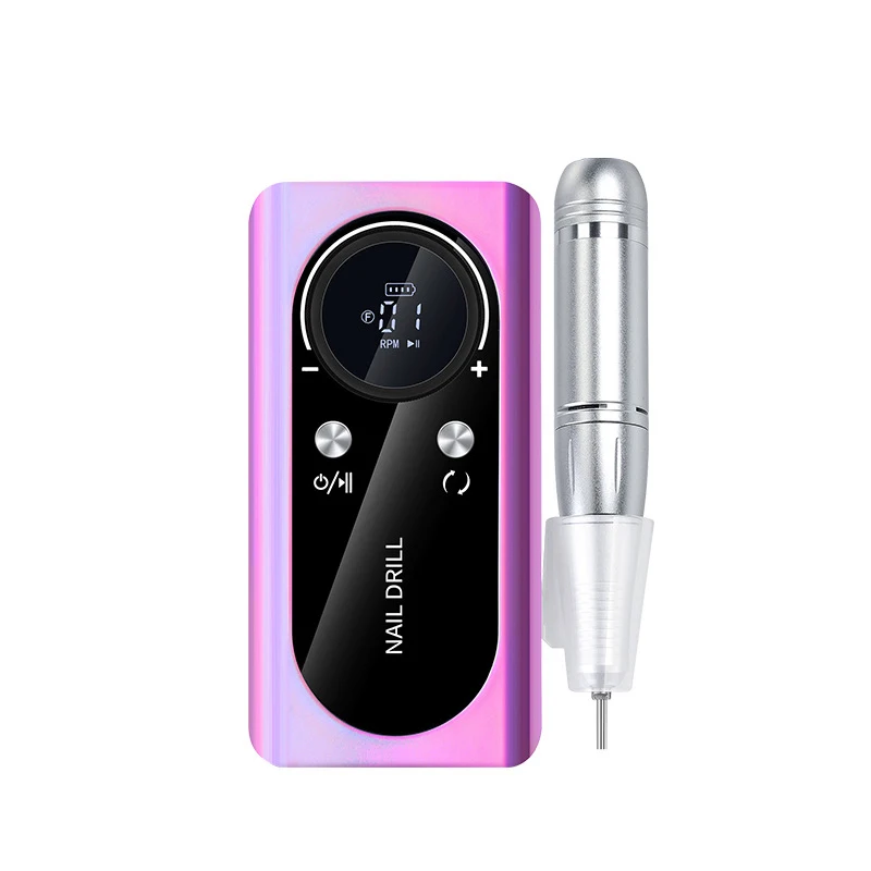 Professional portable electric nail sander, Nail Drill Gel Remove,high speed 45000Rpm, for polishing nails