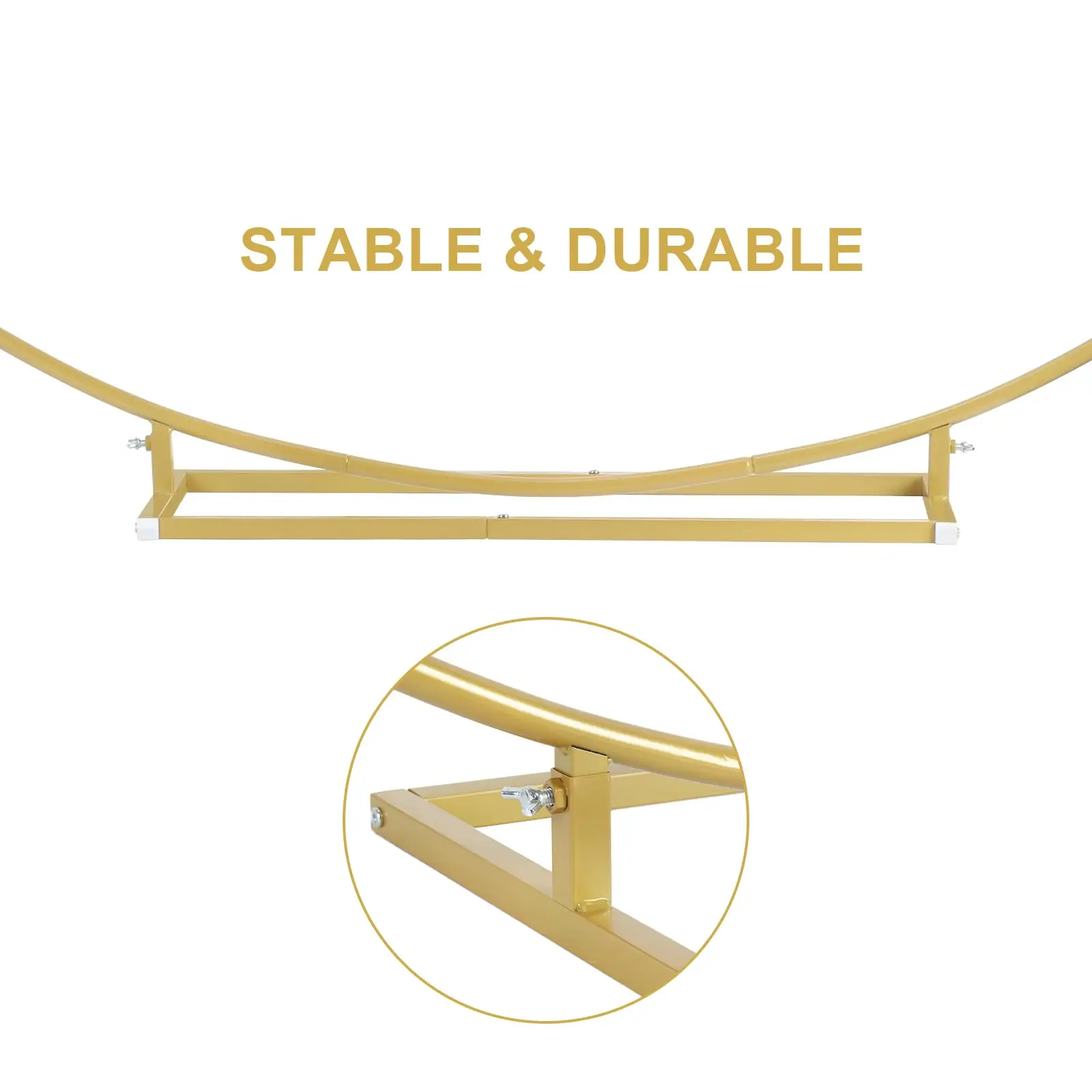 Wedding Baby Shower Birthday Photo Background Decorations 6.9ft Gold Circle Balloon Arch Backdrop Round Balloon Arch Stand