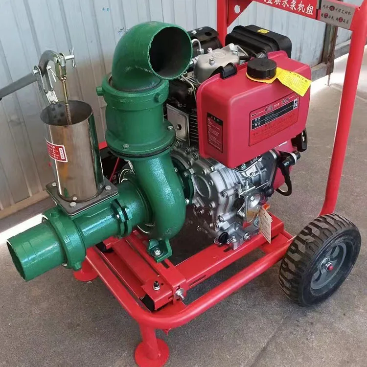 4 Inch 6 Inch 8 Inch Drainage Pump Single Cylinder Water Cooled Diesel Pump