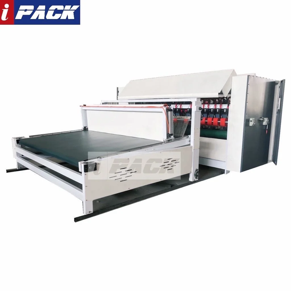 IPACK BRAND Automatic High Precision Computer Slitting Creasing Machine for Small Corrugated Cardboard