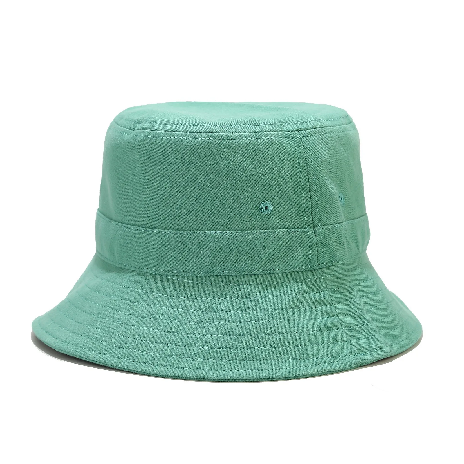 Adults green good quality outdoor multi colors custom embroidered logo fishing plain safari bucket hats