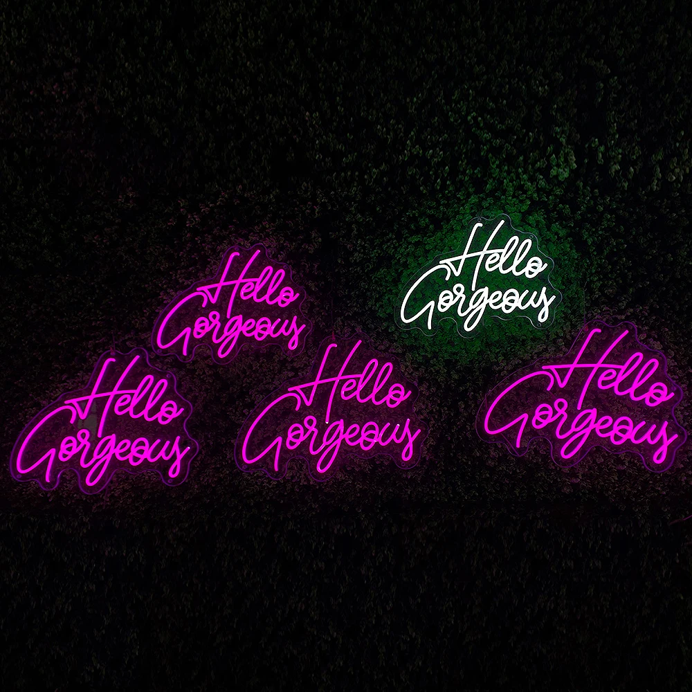 Free sample Custom led light girls neon sign NO MOQ electronic signs for room birthday party home wedding decor