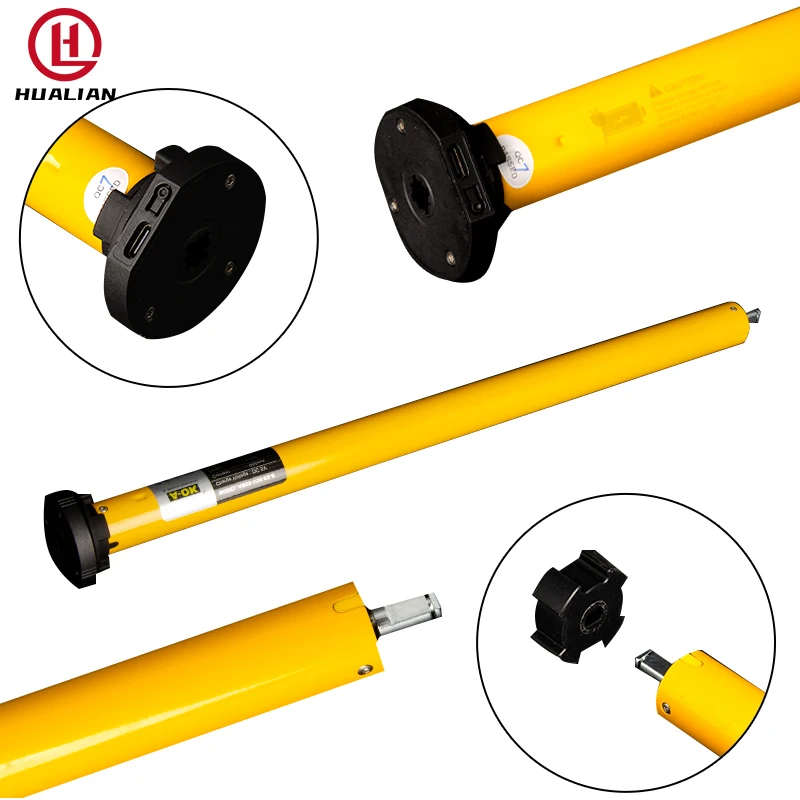 Quality tubular motor for blinds equipped with battery tubular motor ensuring smooth adjustments