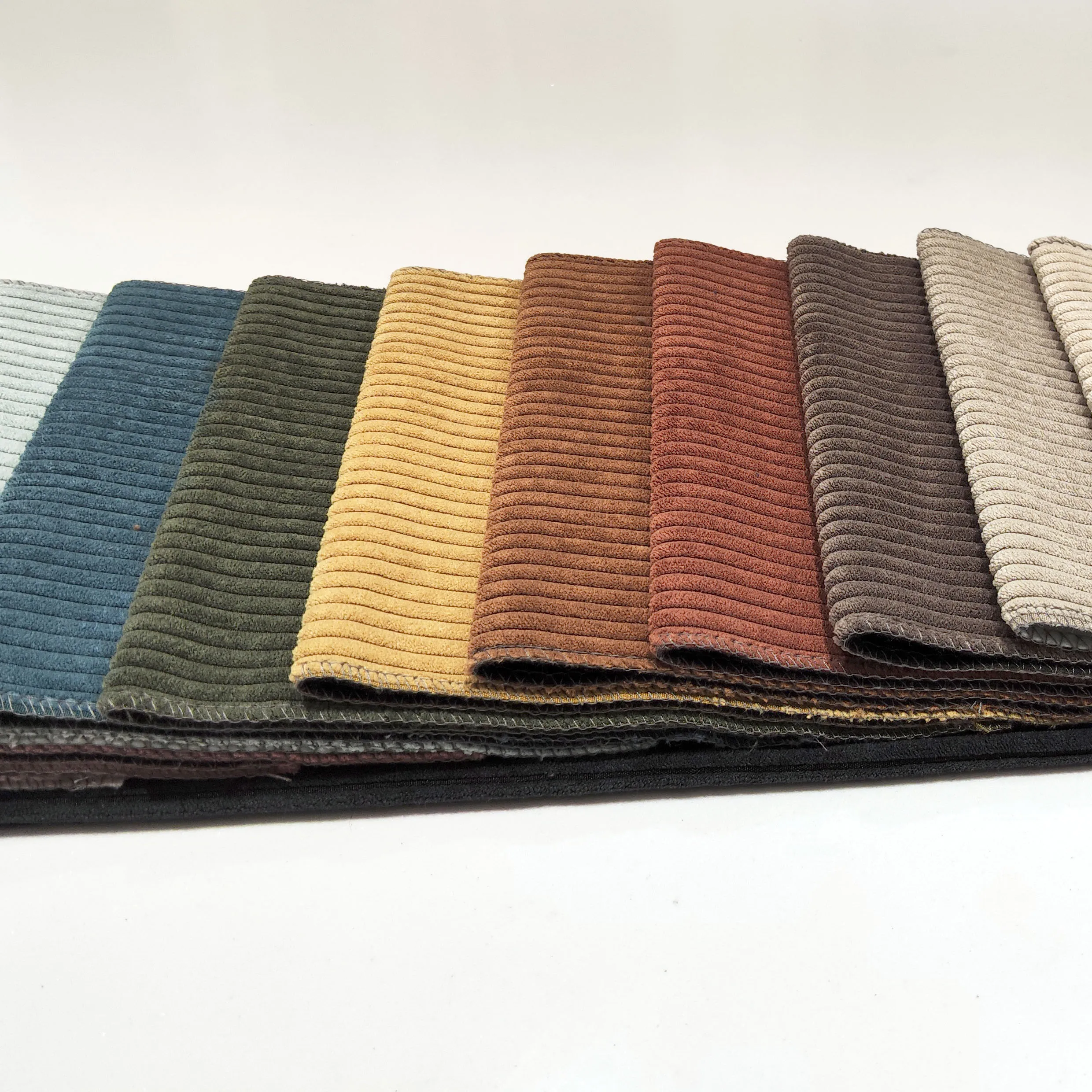 Nordic Simple Modern Fabric Sofa Cream Arabic Upholstery Chenille Fabric For Winter