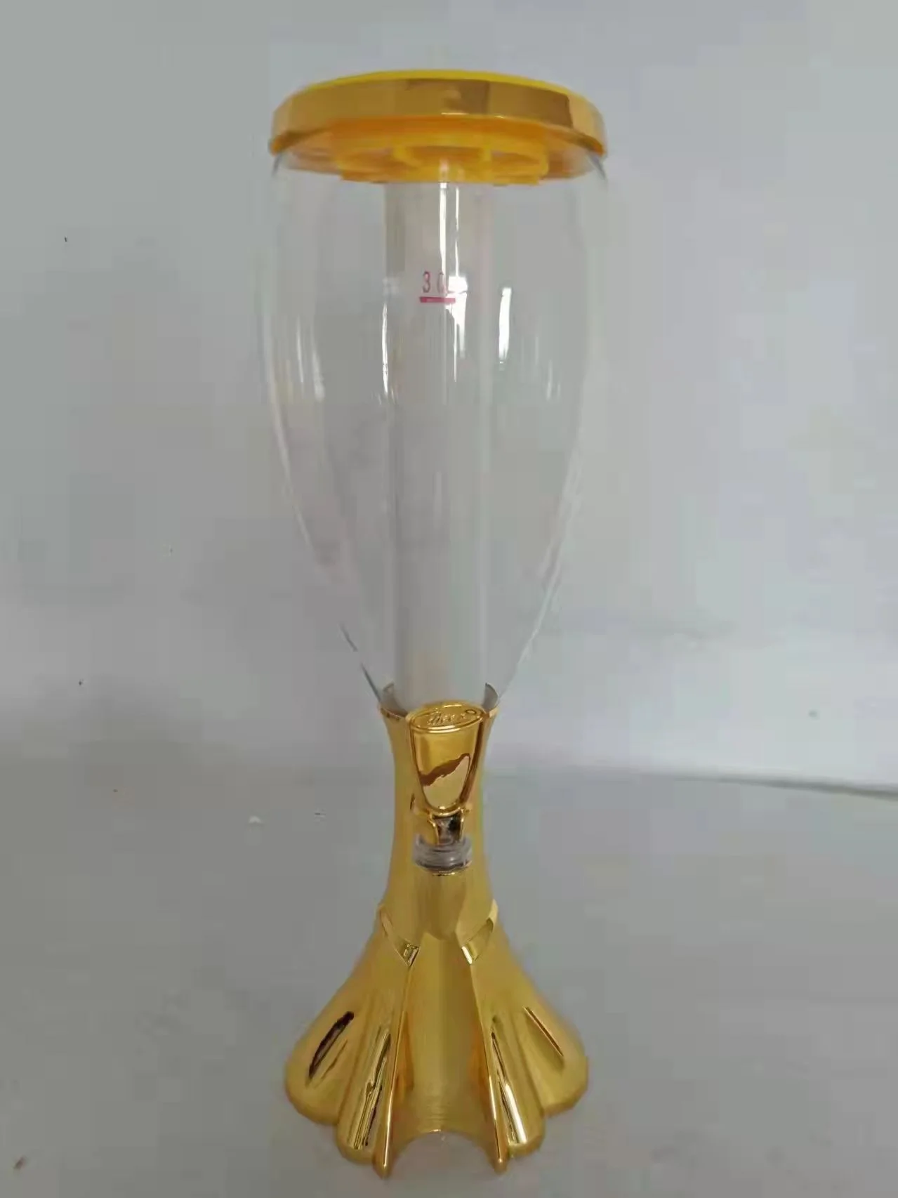 Beer Tower Beer Dispenser Buffet Beverage Dispenser Wholesale Popular 3L Black Yellow Green Orange Packing Balance Plastic Hotel