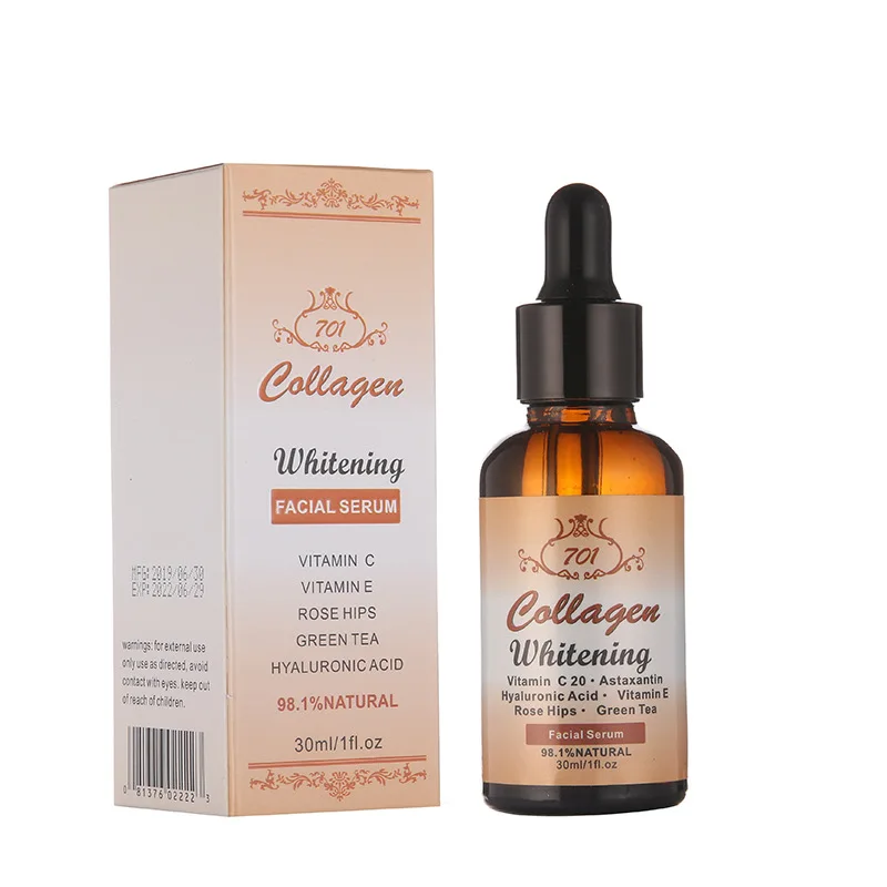 Factory Price Collagen Plus Vit E hydra  Moisturizing Nourishing Anti-Aging Skin Care Facial Whitening  Serum