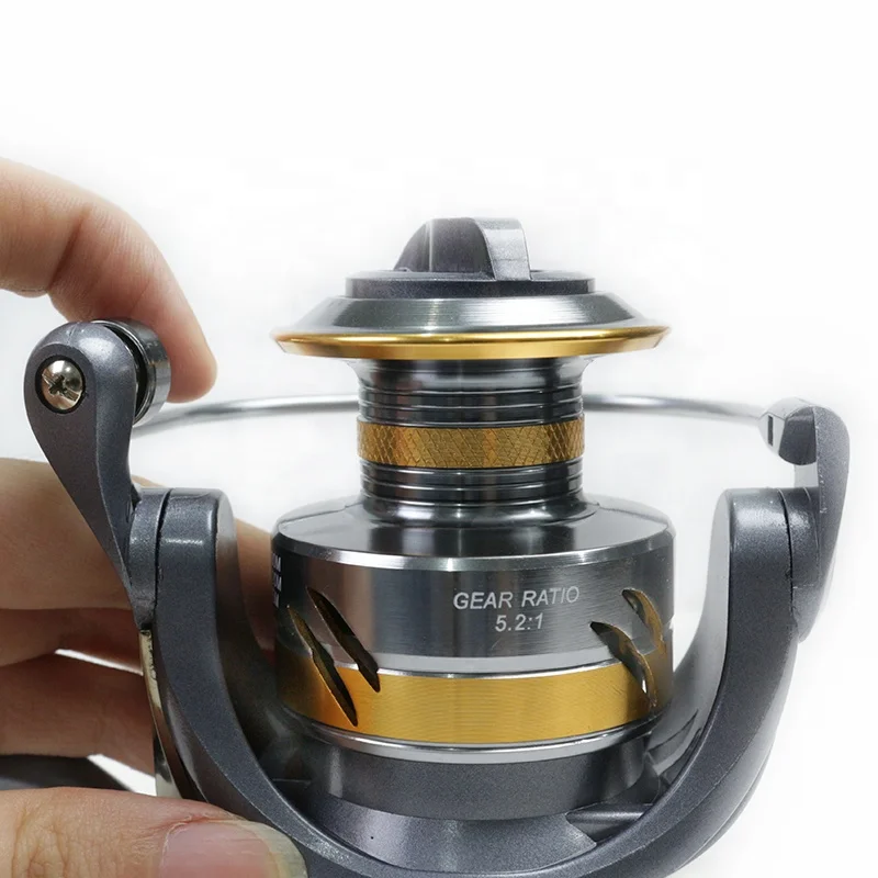 Professional Spinning Reel Fishing Reels Feeder Metal Heavy Duty High Speed Reel Spinning Marine Sport 12kg Max Drag Metal Spool
