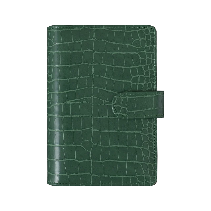 2023 New custom leather notebook Budget Binder Wallet A5 A6 Pocket Planners Ring Binders notebook and pen set