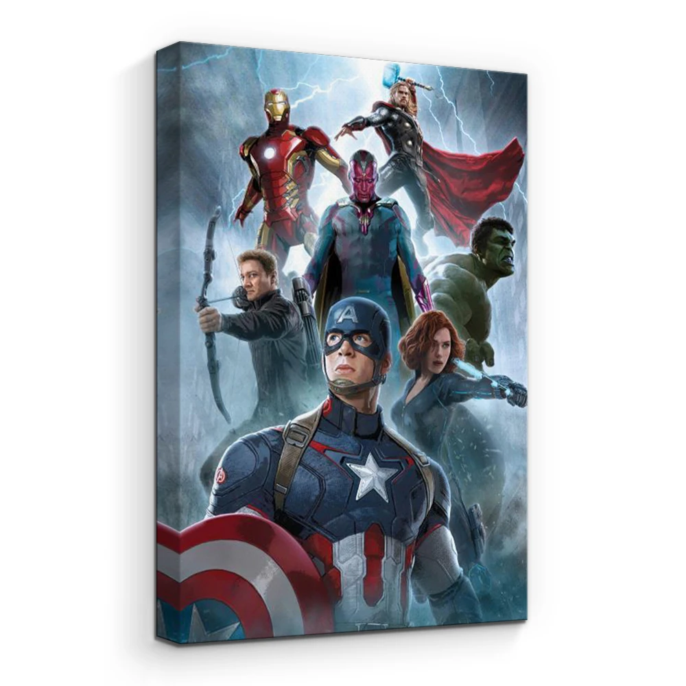 Супергерой Marvel холст HD Печать художественная живопись для декора