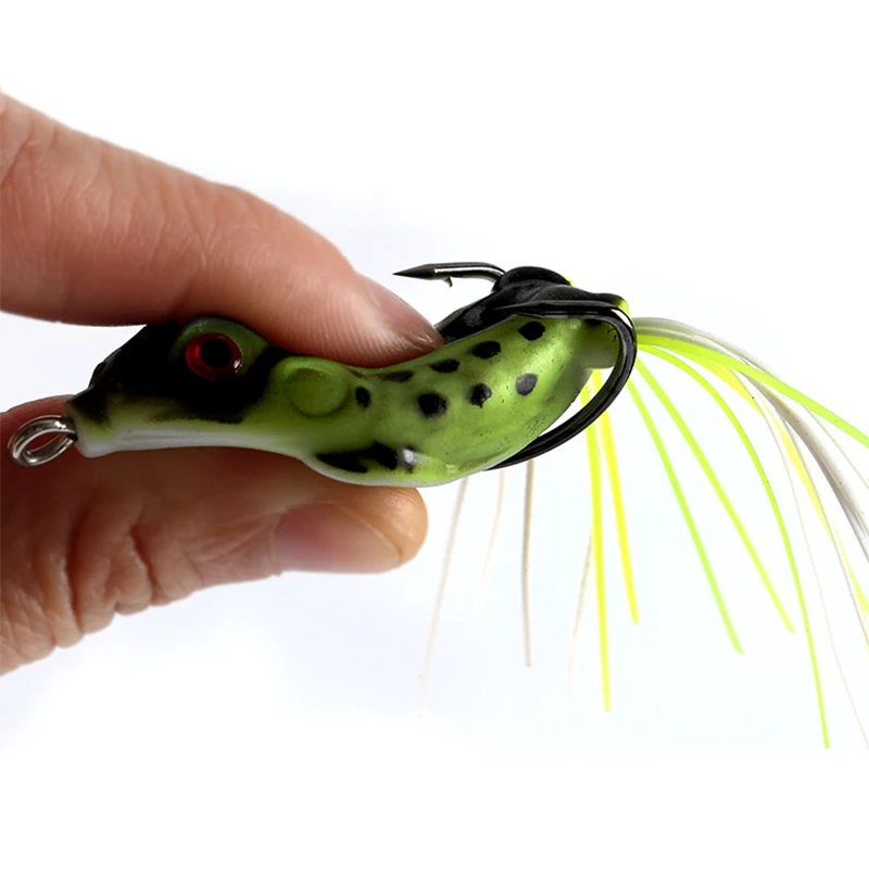 Factory Price Frog Lure Soft Plastic Frog Lures Topwater Soft Fishing Frog Lure Artificial Bait For Fishing