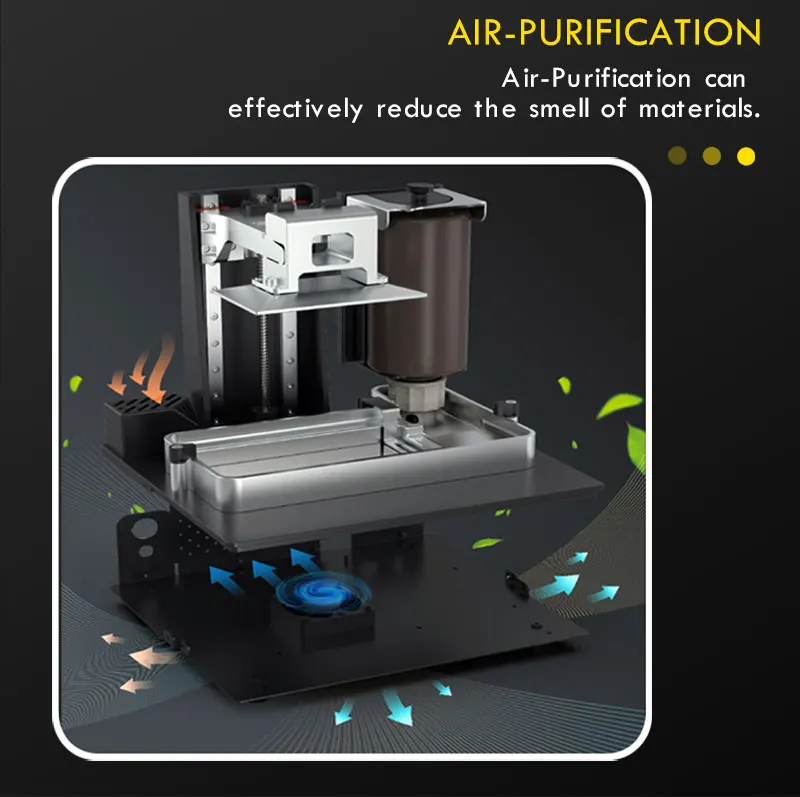 Dazzle Hot Selling Beginners 3D Printer for Jewelry Dental Cartoon Resin LCD 3D Printer Home Use