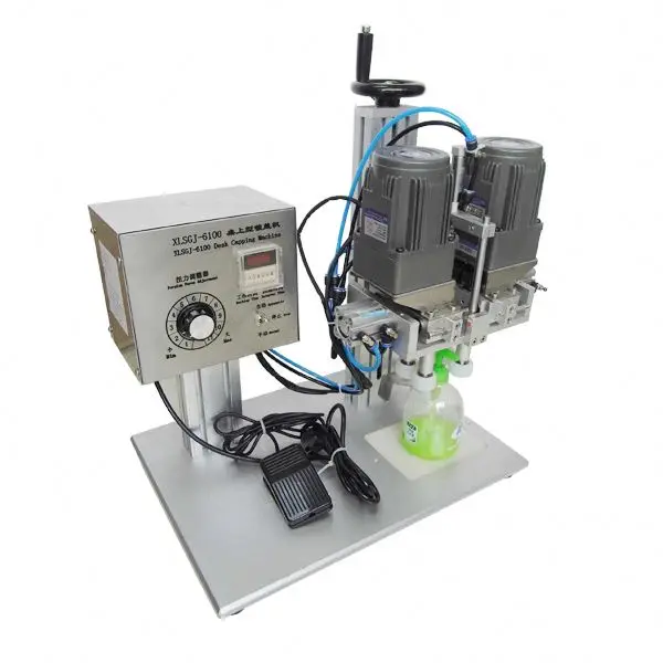 Electric coil machine for closure caps bottles, price for plastic bottles