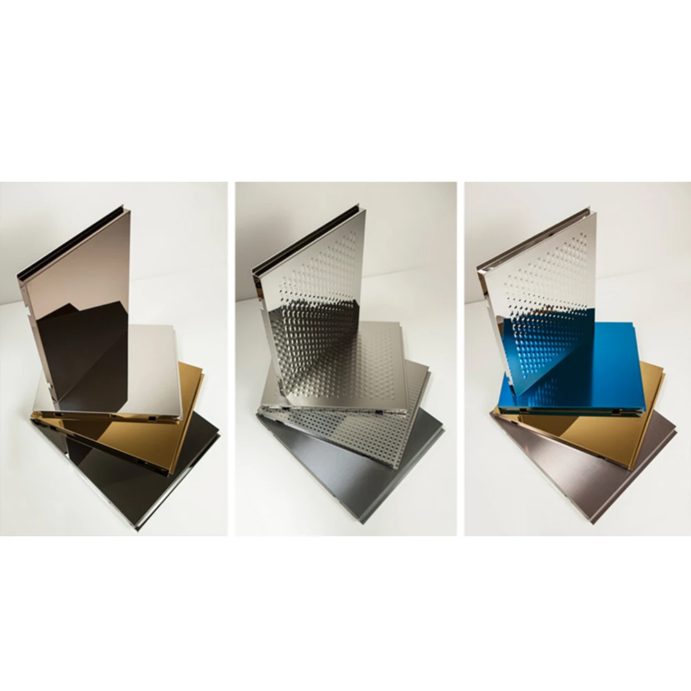 Building Materials ACP Stainless Steel Composite Aluminium Panel Free Sample Metal Panels For Cladding Sheets
