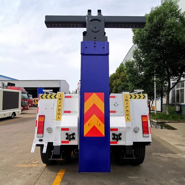 Isuzu бортовой аварийный буксировочный грузовик 4x2 3-6 тонн откатный дорожный Аварийный Грузовик с краном