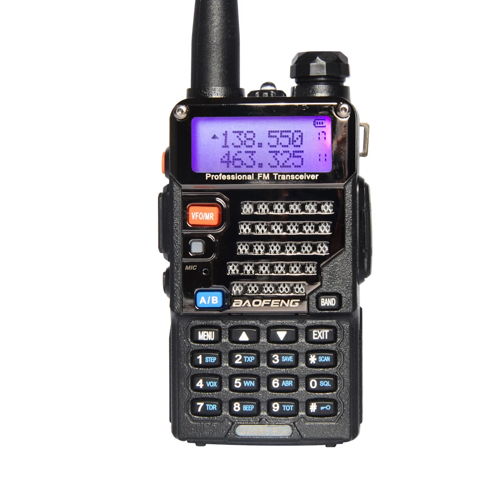 BaoFeng UV-5RE плюс иди и болтай Walkie Talkie “иди 5 Вт портативная рация радиолюбителей UHF VHF