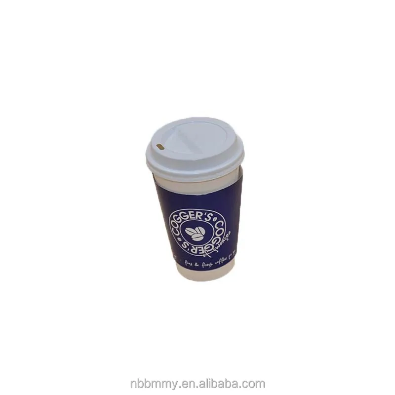 Factory wholesale custom ripple wall paper coffee cup biodegradable disposable paper