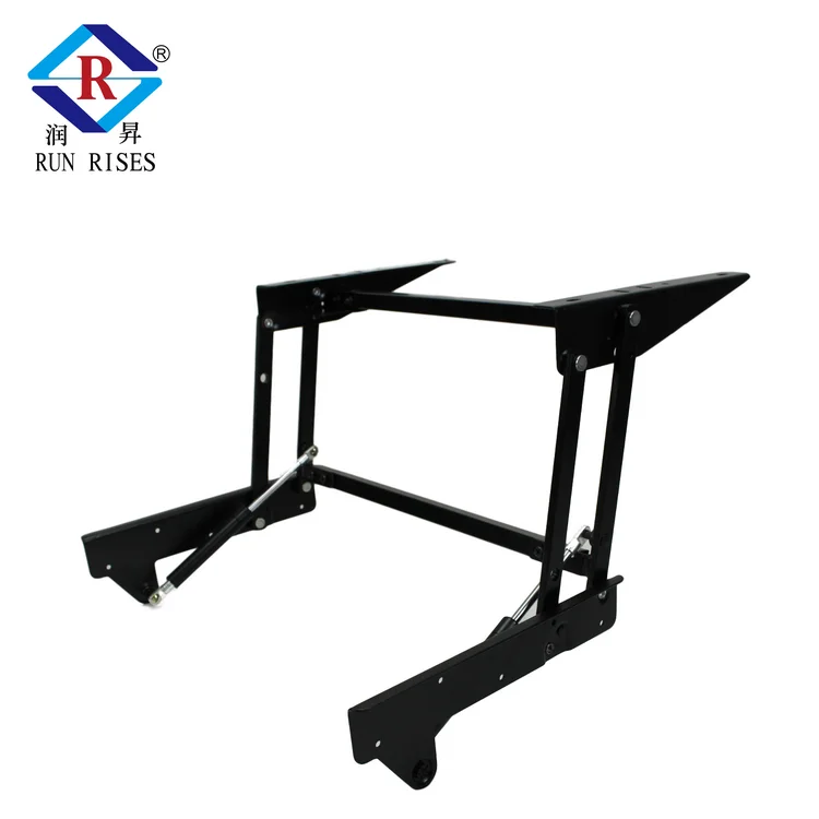 B04-5B Save Space Table Lifting Mechanism Folding Hinges Soft Close Lift Up Furniture Hardware
