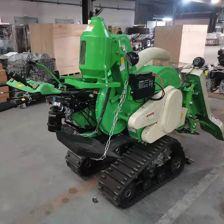 Factory Price Paddy Mini Hand Made Push Small Rice Combine Harvester Machine For Grain