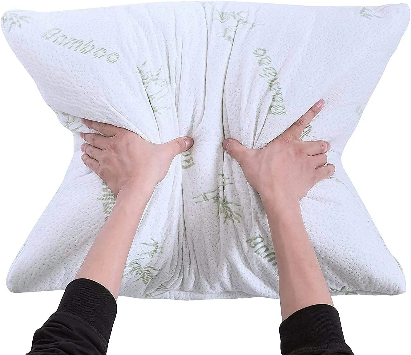Wholesale Pillows for Sleeping 2 Pack Bamboo Standard Ultra Soft Bounce Back Standard Size Cool Washable Over Filled Pillows