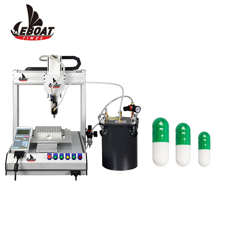 Easy operate thick cbd oil bottles/ luer syringe/ cartridge filling machine