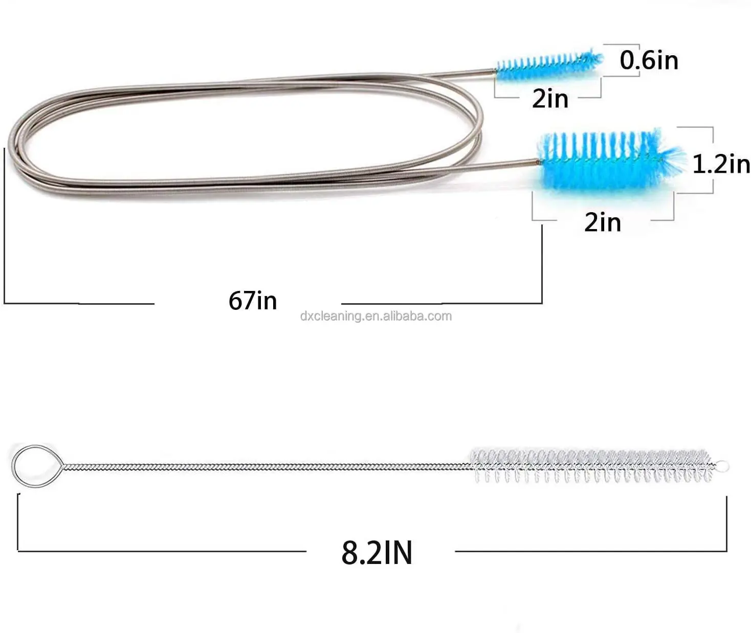 New products aquarium cleaning brush fish tank spring cleaning supplies filter hose brush cleaning aquarium accessories tool