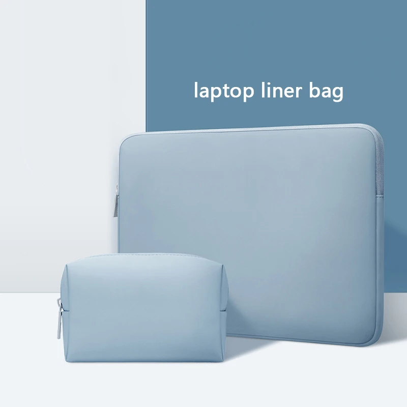Hot Selling Zipper Neoprene Laptop Sleeve Case Notebook Liner Bag 11 13 15 Inches Computer Protective Cover