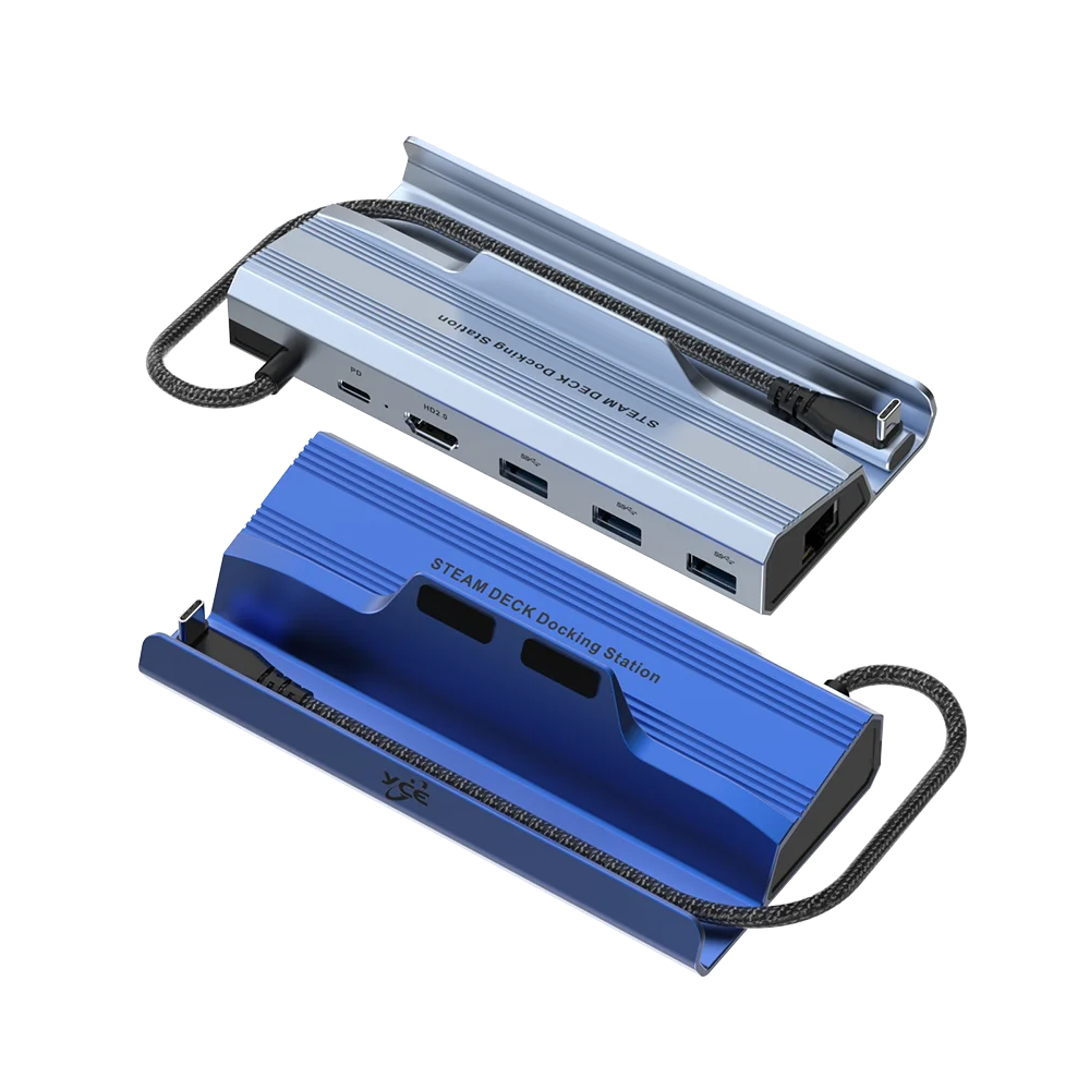 Паровая док-станция Usb3.0 6 в 1 PD 100 м зарядка 1000 Hdmi Vga для