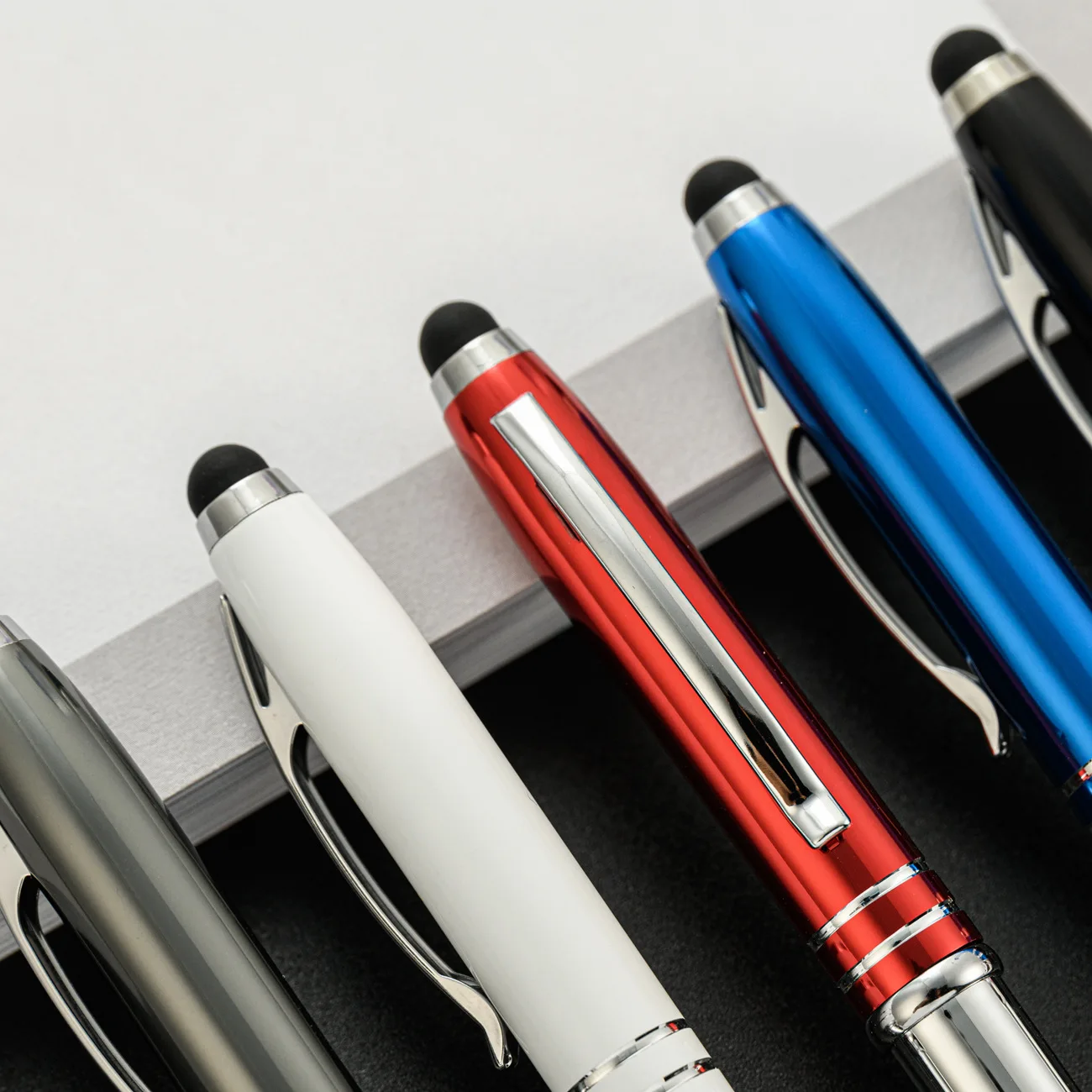 2022 Popular 3 in 1 Pen with Light Led and Stylus Customized Led Laser Light Up Ball Ballpoint Pen