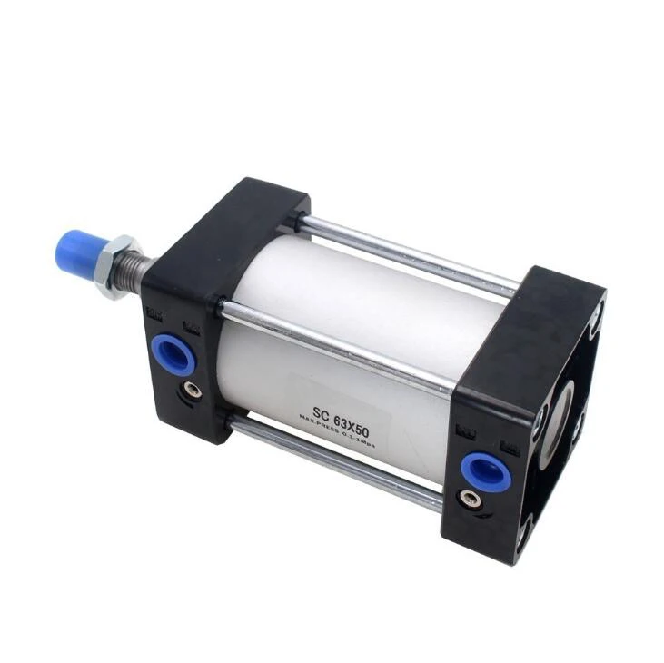 
SC63 Standard Air Cylinders 63mm Bore Double Acting Pneumatic Cylinder SC 50/75/100/125/150/175/200/250/300mm Stroke 