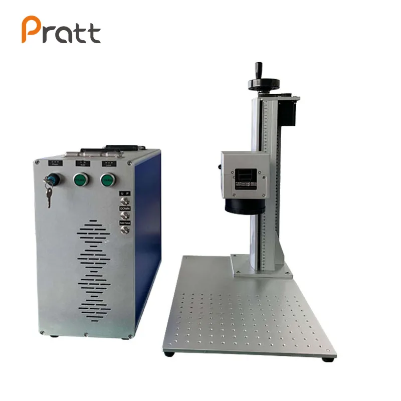 Portable Fiber Laser Marking Machine Keyboard Lazer Printer Logo Printer Etching Engraving Machine For Metal Pulsed