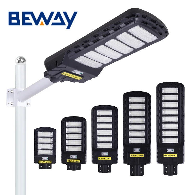 High Working Efficiency SMD IP65 Waterproof 200w 250w 300w 350w 400w Integrated All In One Led Solar Street Light Price