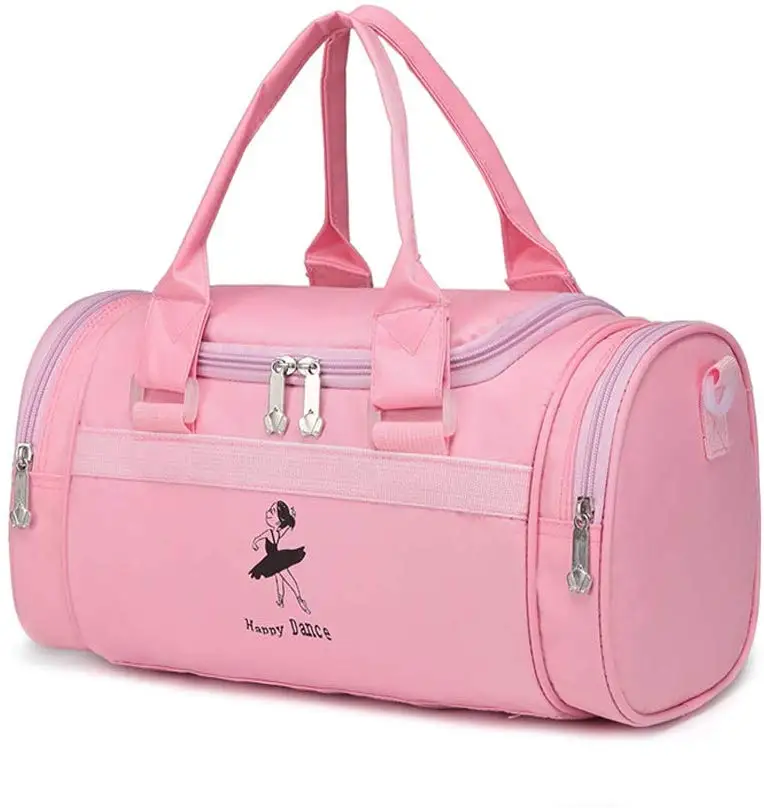 Small Dance Duffel Bag Gym Sports Duffle Travel Bag for Women and Girls