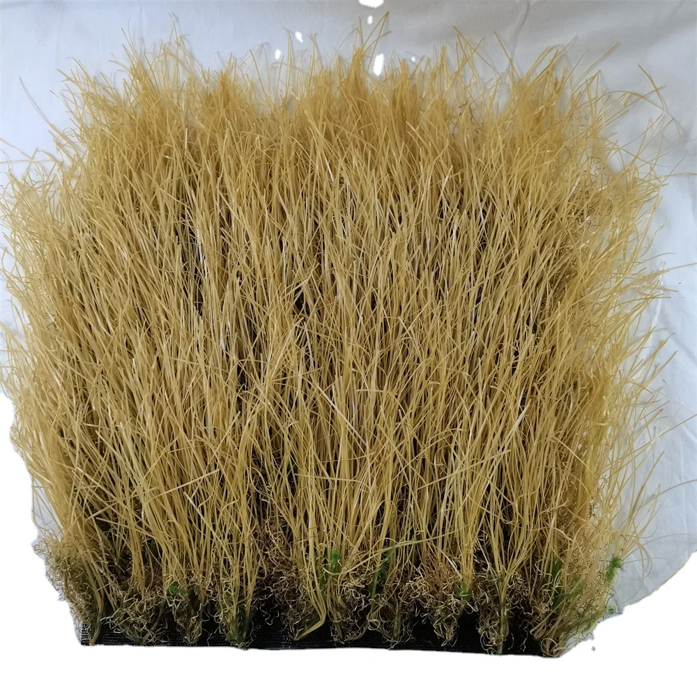 Fireproof Synthetic thatch grass for Roof Grass Moisture-proof Artificial Thatch