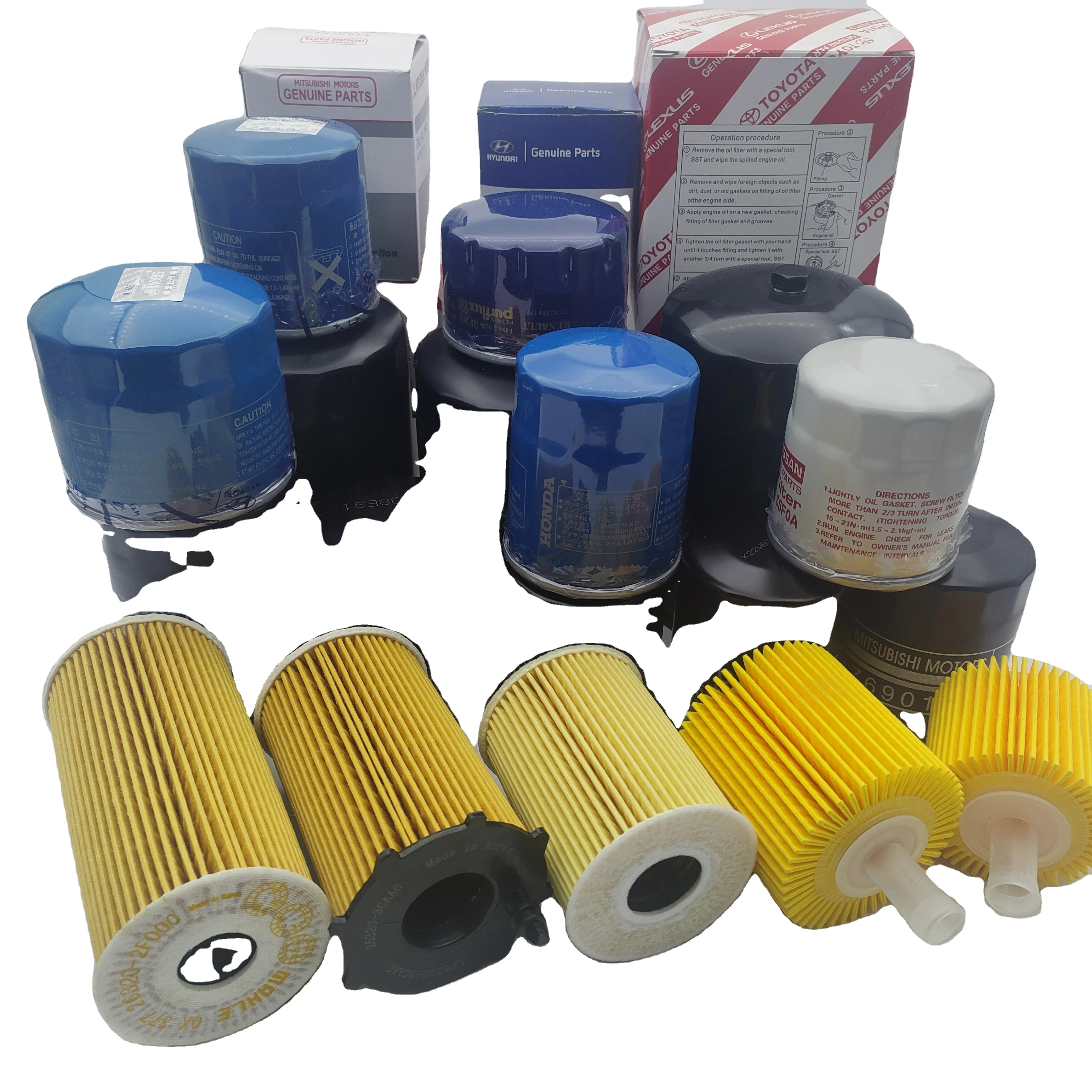 Auto Spare Parts Engine Oil Filter 7700274177 w75/2