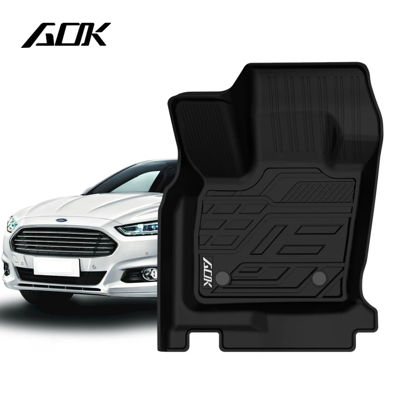 2020 Factory Price 3D Carpet Novelty Customized Car Foot Mats,TPE Car Floor Mats For FORD MONDEO 2013+