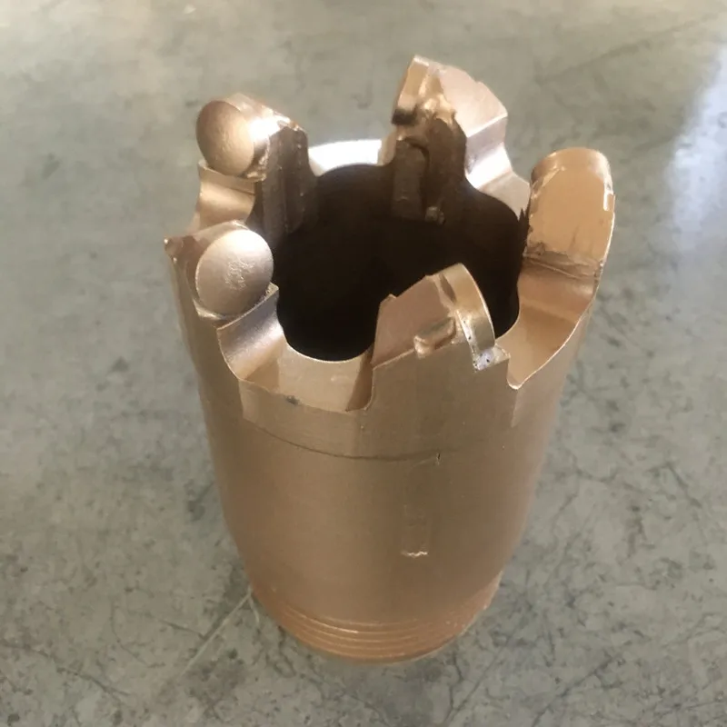 76mm 93mm High Speed Rock PDC Core Bits / NQ HQ PQ Diamond Core Drill Bits