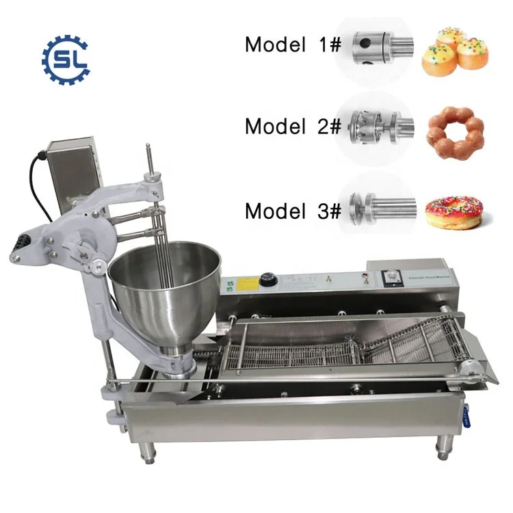 Automatic Donut Maker Making Machine 3 Size Of Molds