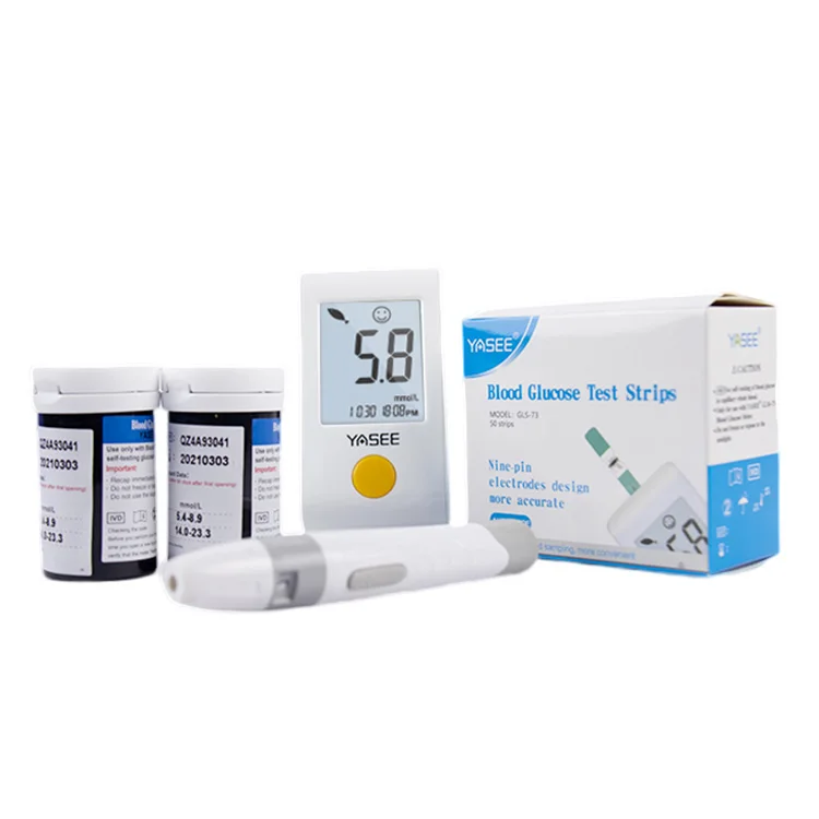 Home mini Yasee model blood glucose meter monitors blood glucose test strips / diabetic test strips