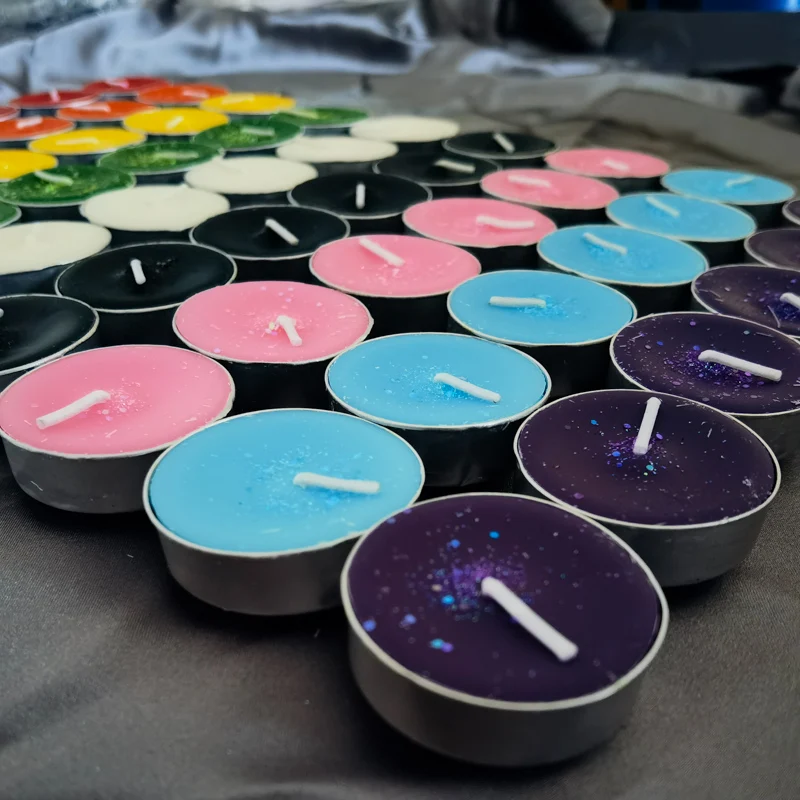 New Design Tea Light Candle High Quality 100% Paraffin Wax Colorful Candle Tealight - Buy Tealight Candle,Tea Candle,Wax Candle