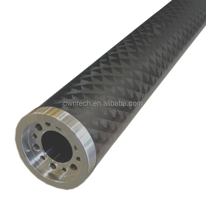 
Hot selling carbon fiber tube 3K weave filament winding carbon roller 