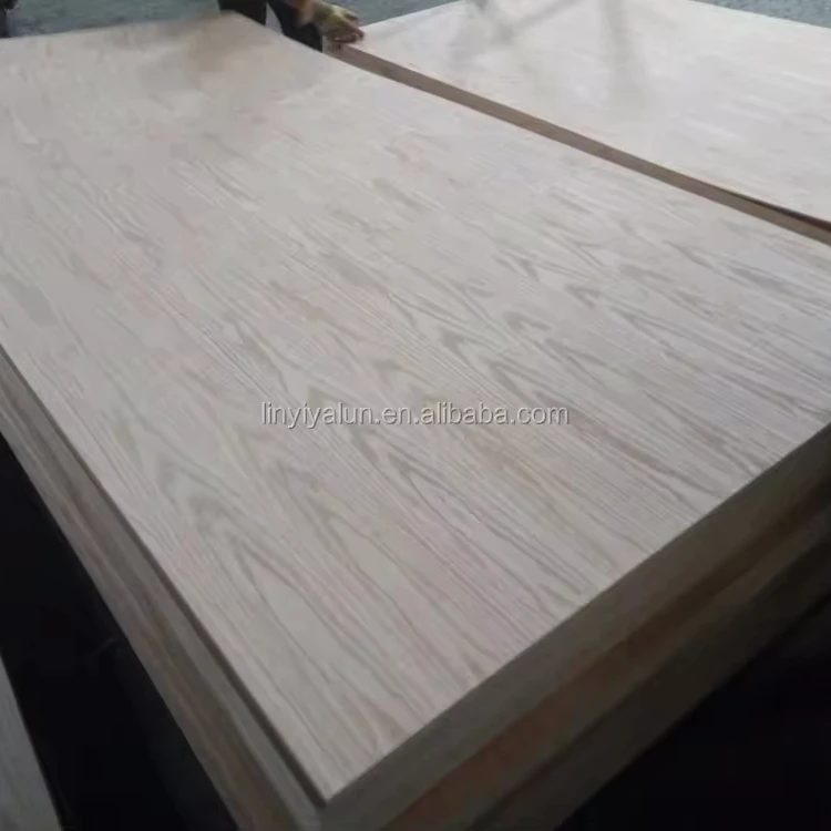 Natural Red Oak/ash/ Walnut Veneer Fancy Plywood with Furniture Grade 3.6mm 4.2mm 5.2mm