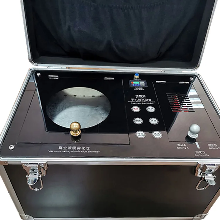 Street Stall Fully Automatic Multifunctional Waterproof Mobile Phone Screen Nano Coating Machine With Voice Broadcast